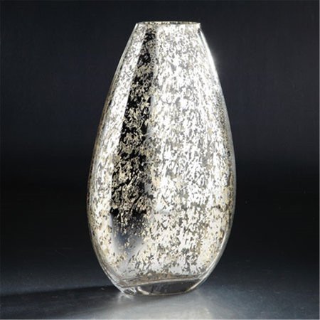 STANDALONE 95 x 45 x 12 in Glass Vase Silver ST1328111